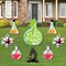 Big Dot of Happiness Scientist Lab - Yard Sign and Outdoor Lawn Decorations - Baby Shower or Birthday Party Yard Signs - Set of 8